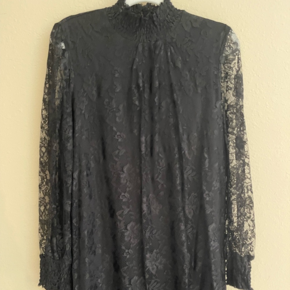 Bebop Long Sleeve Lace Dress - Picture 1 of 6
